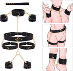 Adjustable BDSM Bondage Restraint Set – 7-Piece Kit for Couples