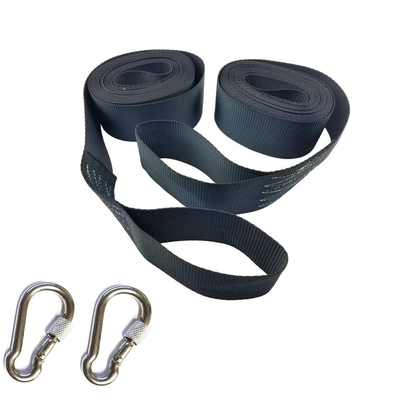 20 Ft Tree Swing Hanging Kit Straps (Set Of 2) Hold 5000 Lbs Extra Long 20F
