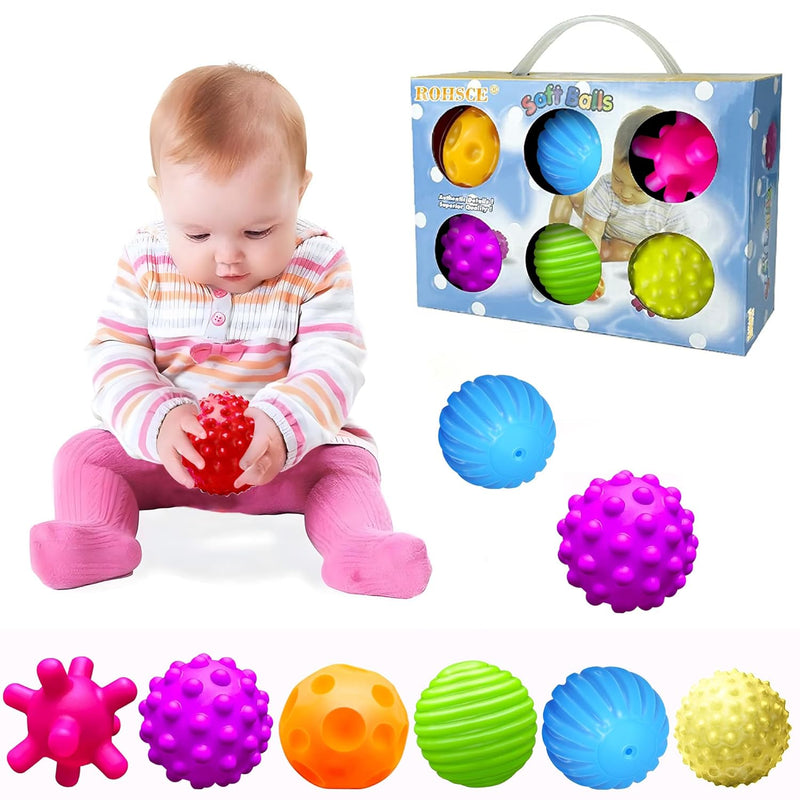 Sensory Balls For Baby Sensory Baby Toys 6 To 12 Months For Toddlers 1 3, B