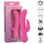 First Time Rechargeable Bunny, Ipx7 Waterproof Silicone Rabbit Vibrator With Turbo Boost Accelerated Speeds - Se-0003-30-3