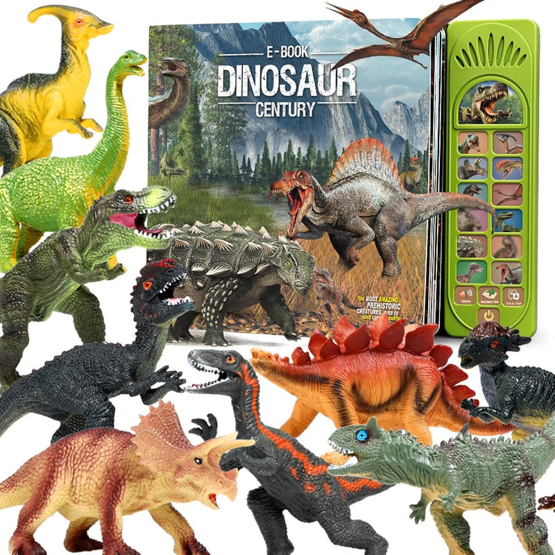 Dinosaur Toys For Kids 3 5 12Pcs Dinosaur Figures W / Interactive Dinosaur