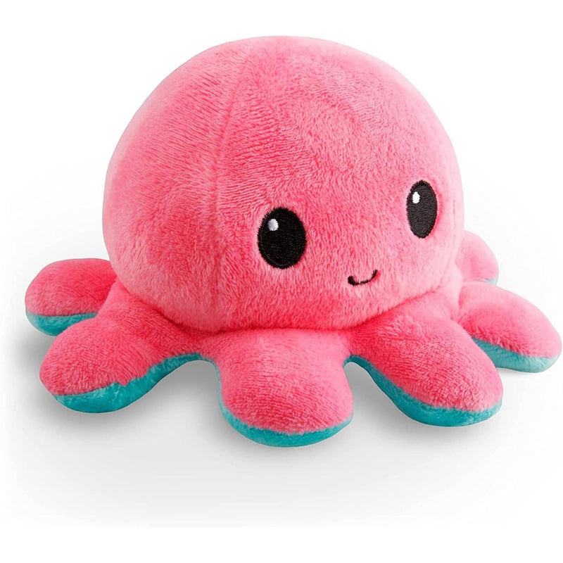 The Original Reversible Octopus Plushie Pink + Aqua Cute Sensory Fidget Stu