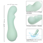 Pacifica Bora Bora 10 Modes G Spot Vibrator For Women With Bulbous Accent And Waterproof Body Safe Silicone - Se-4210-15-3