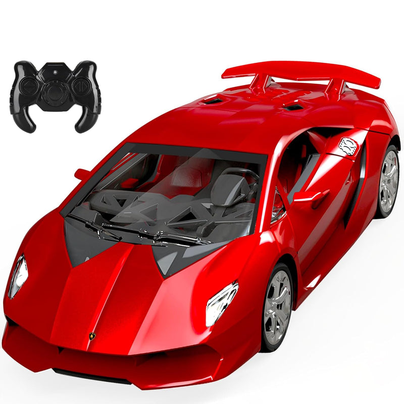 Remote Control Car, 1/24 Scale Rc Sport Racing Toy Car, Compatible With Lambor