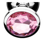 Pink Gem Anal Plug- Small