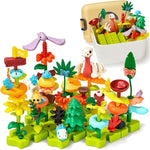 99-Piece Flower Garden Building Toy Set for Kids Ages 3+