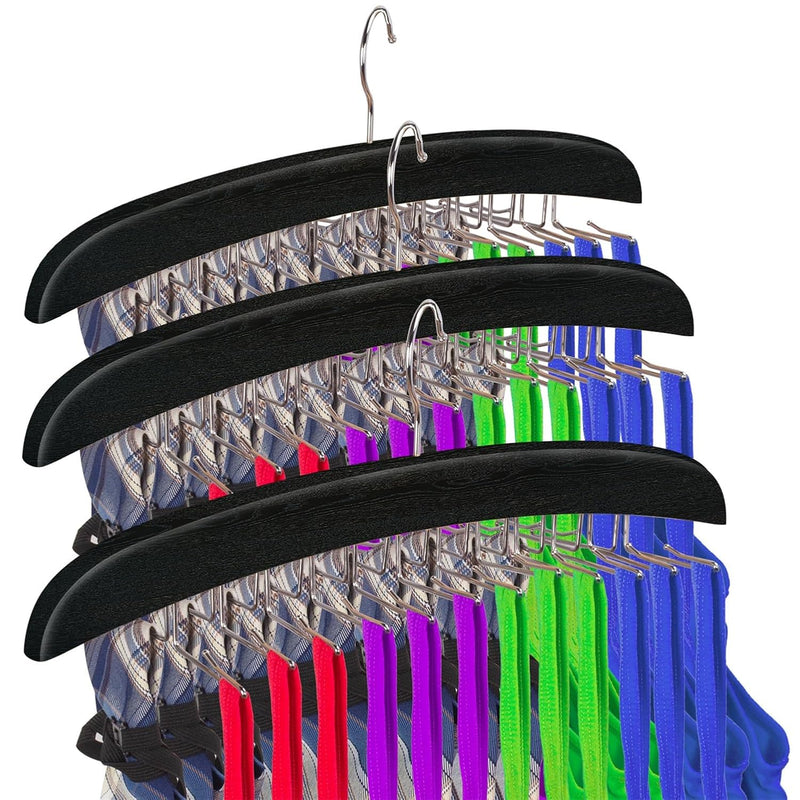 Tank Top Hanger Space Saving, 3 Pack Bra Hanger With Premium Wood, Bra Hanger Fo