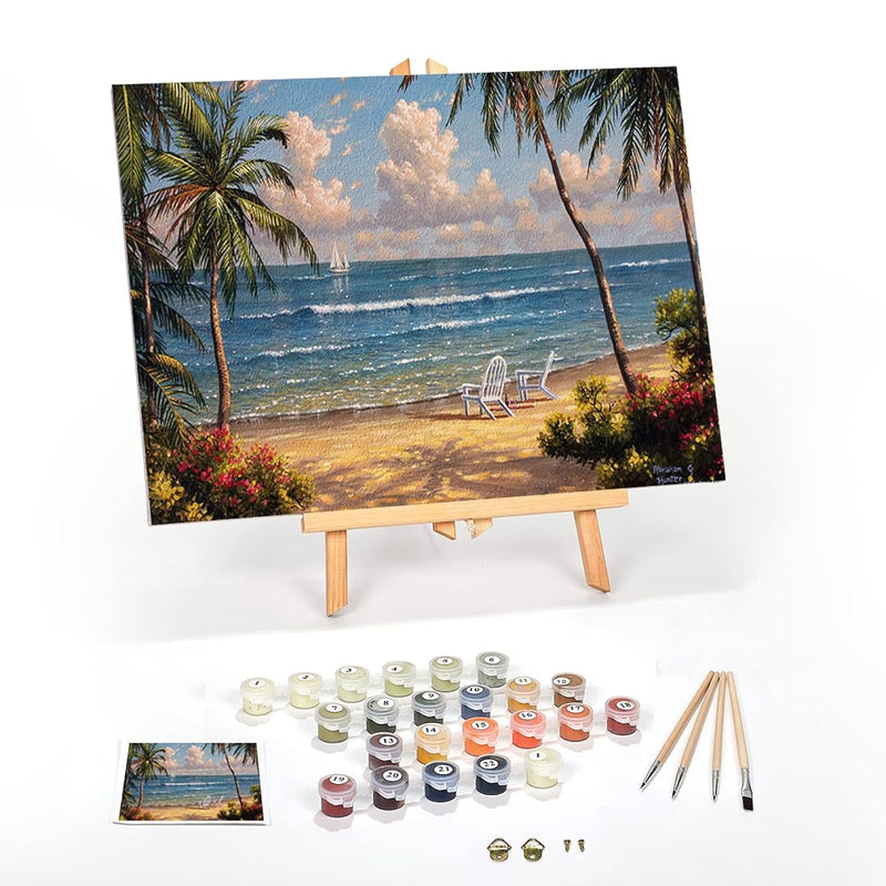 Paint by Numbers Kit for Adults Color Paint By Number 16x20 Framed Artwork
