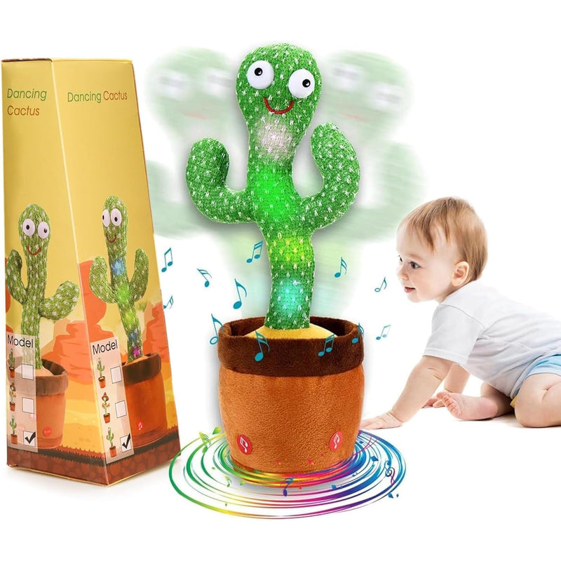 Talking Cactus Baby Toys, Dancing Cactus Mimicking Toy, Singing Cactus Toy