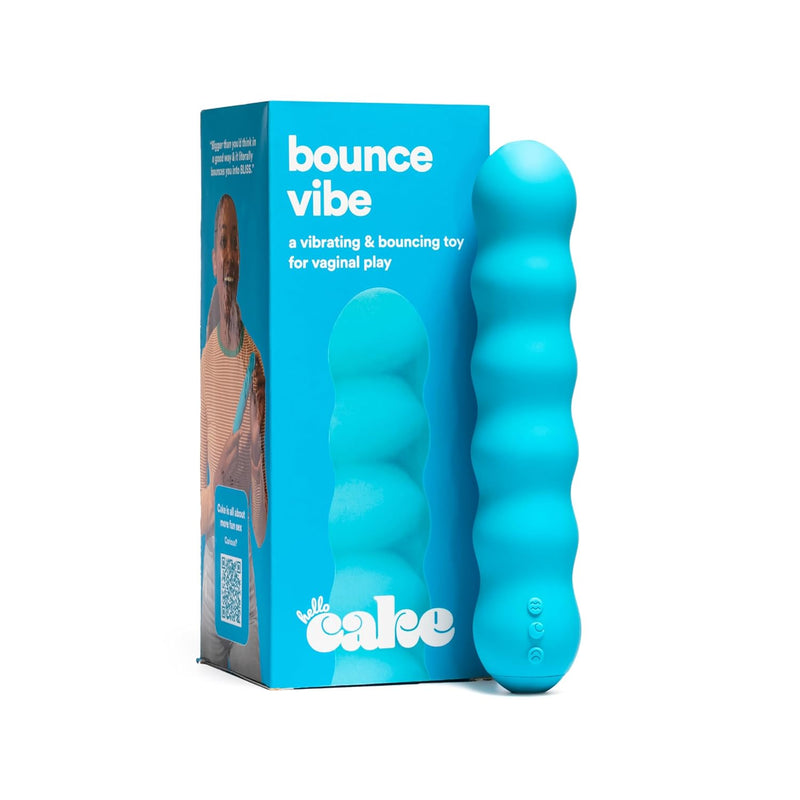 Hello Bounce Vibe - Vibrator With 16 Bouncing & Vibrating Modes - Made From Premium, Soft Silicone - Waterproof, Rechargeable, & Easy To Clean
