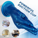 2.8" Diameter Thick Large Fist Dildo Anal Plug Prostate Massager, 9.8" Soft Silicone Giant Dildo Butt Plug For Anal Expansion Stretcher, Fantasy Monster Anal Dildos Shower Sex Toy For Men Women