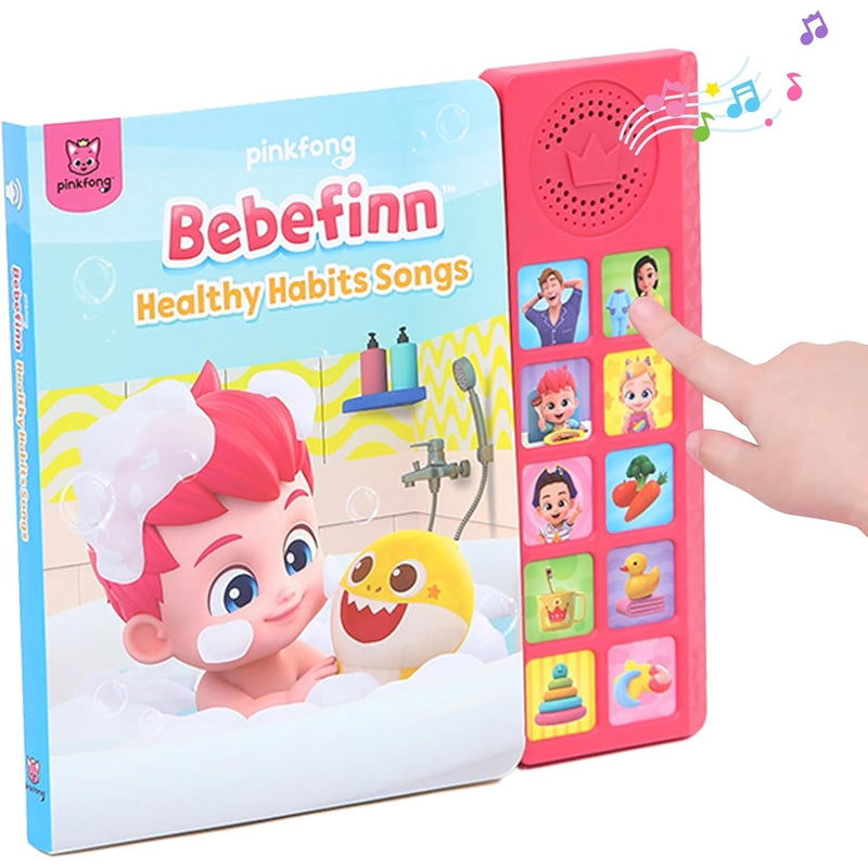 Pinkfong Bebefinn Healthy Habits Sound Book | Bebefinn Toys | Learning & Ed