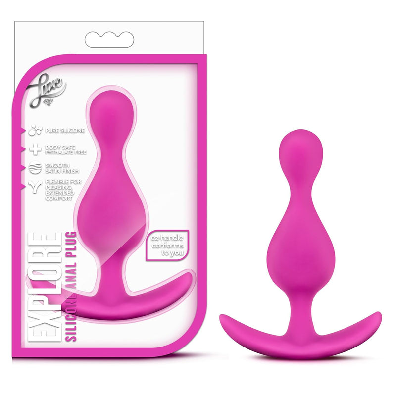 Explore - Platinum Puria Silicone With Ultrasilk Anal Plug - Anchortec