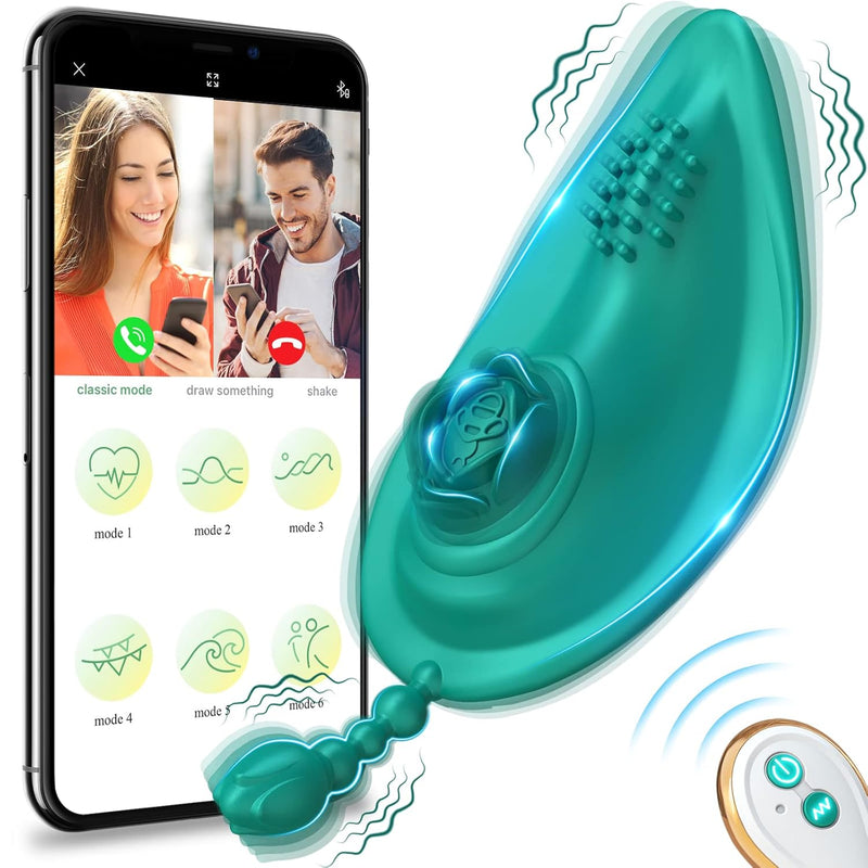Adult Sex Toys Wearable Vibrator - Sex Toys Butterfly Panties Vibrator With 10 Vibrating Modes, Adult Toys Remote App Control Vibrator, Female Sex Toys Mini Clitoral Vibrator, Sex Stimulator For Women