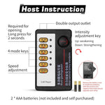 Small Metal Anal Bead Electro Shock Prostate Stimulator for Adults with Multiple Modes