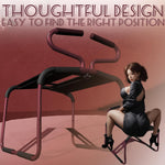 Premium Bouncing Sex Chair With Adjustable Handrails– Ergonomic Weightless Position Design, Portable Sex Aid Bench Adult Novelty Furniture For Enhanced Intimacy, Bdsm Sex Toys For Women And Couples