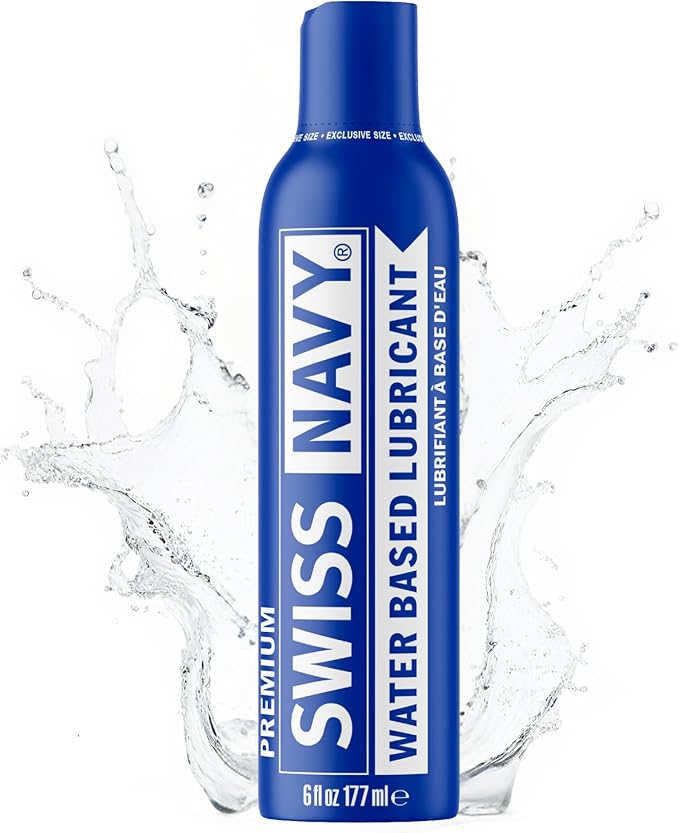 Premium Water-Based Personal Lubricant, Long-Lasting, Non-Sticky & Paraben-Free, 6 oz