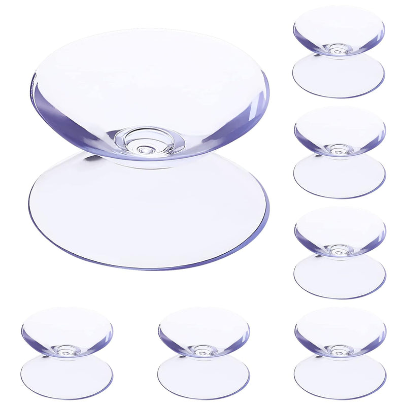Heavy Duty Hangers Clear Hangers 12Pcs Double Sided Suction Cups Glass Table Top