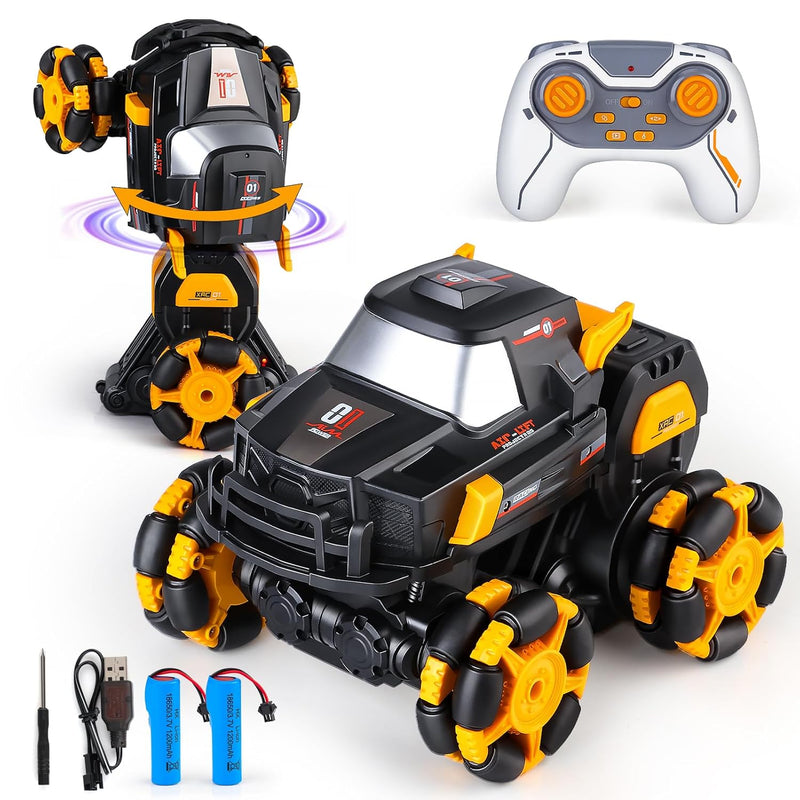 Transform Rc Car For Boys, 1:16 Scale Transforming Remote Control Cars Toy For