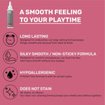 Silicone Based Lube – Long-Lasting Personal Lubricant For Men & Couples – Non-Sticky, Hypoallergenic, Condom & Toy Safe – Water-Resistant – 3 Oz Bottle