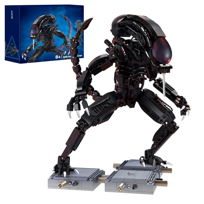 Xenomorph Action Figure Building Kit Compatible With Lego Sets For For Adul