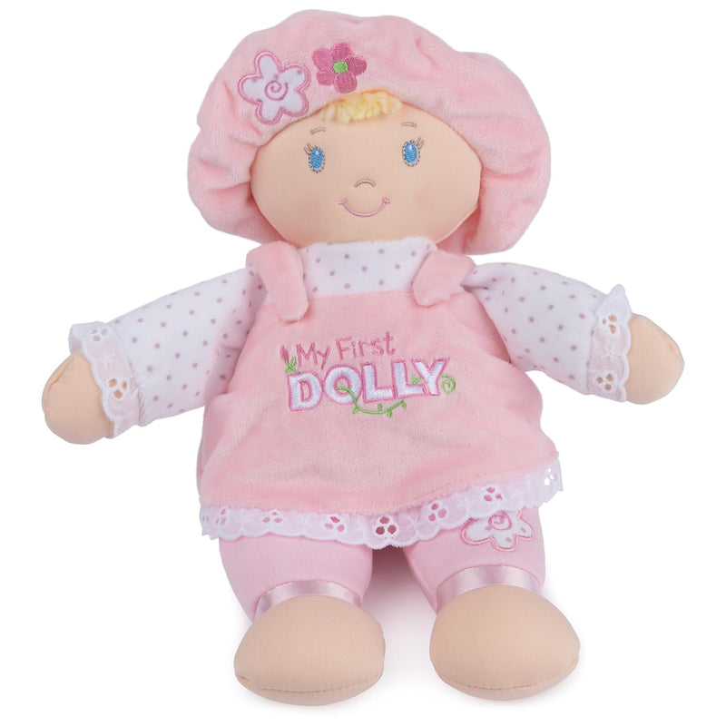 Gund Baby My First Dolly, Plush Doll For Babies And Toddlers, Pink/White, 1
