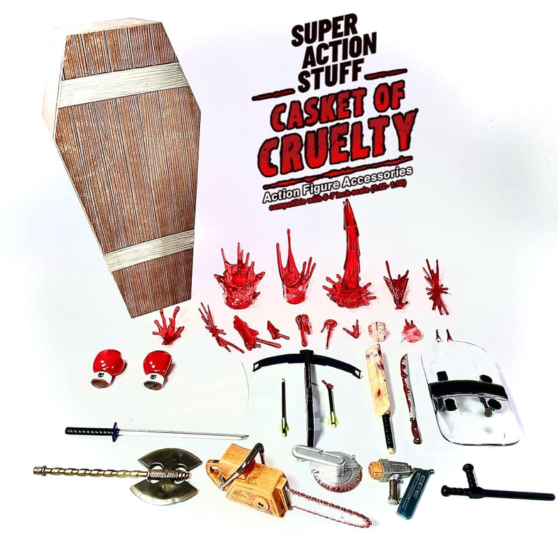 Casket Of Cruelty 30+ Piece Accessories Set For 1:12 Scale (Six And Seven I