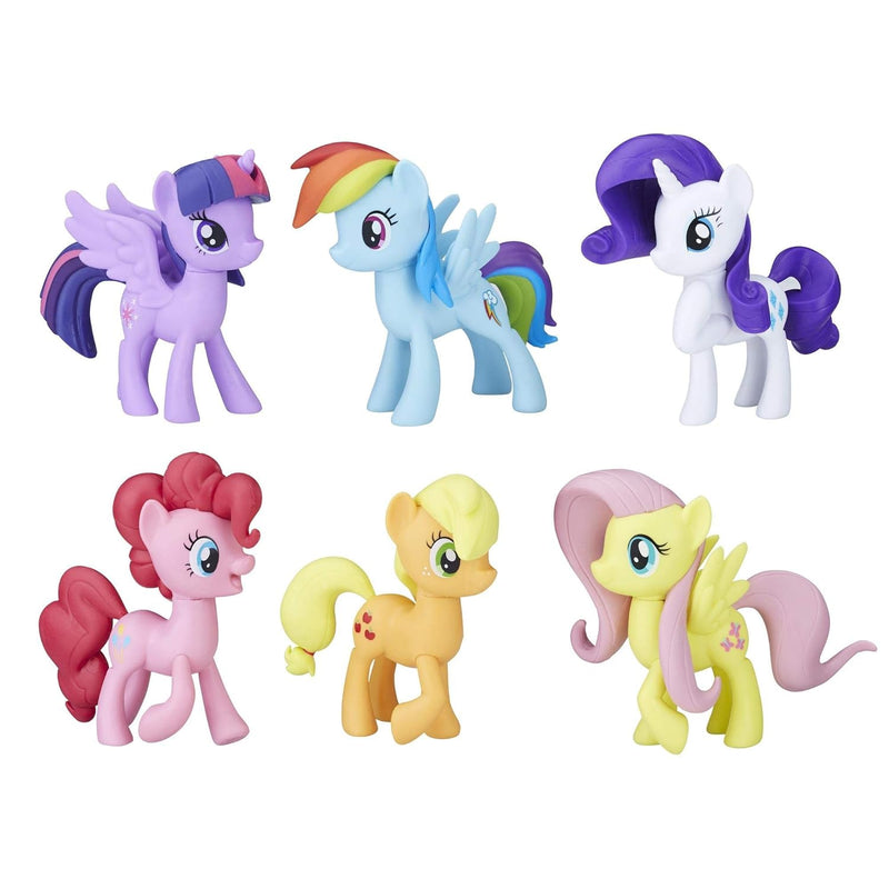 My Little Pony Friendship is Magic Toy Meet The Mane 6 Collection Set - 6 P