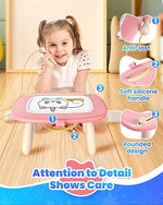 Magnetic Drawing Board for Toddlers Ages 1-3 with Detachable Stand