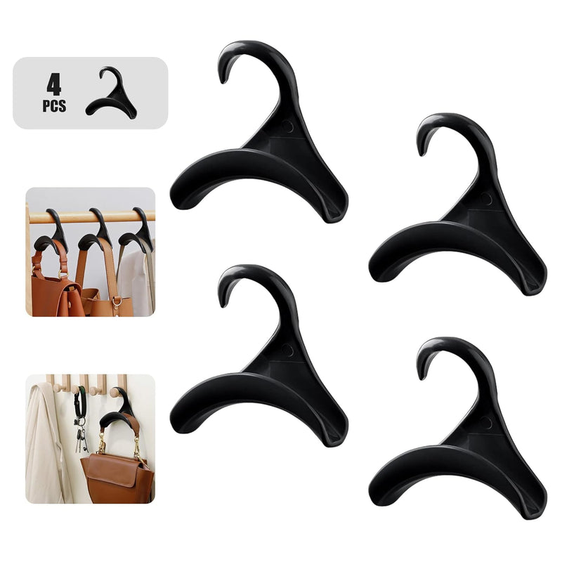 Multifunctional Handbag Closet Hanger,Plastic Purse Hanging Hook,Satchel/Tote/Sh