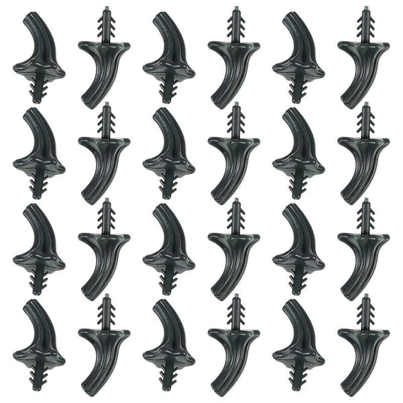24Pcs Pumpkin Stems, Plastic Pumpkin Stems Diy Foam Pumpkins Craft Decor For H