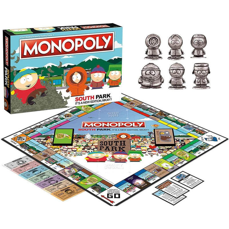 Monopoly South Park | Based on Comedy Central Show Featuring Familiar Locat