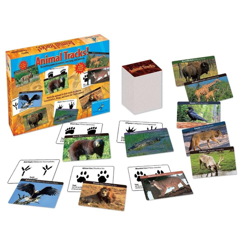 Animal Tracks Game, At Home Stem Kits For Kids Age 5 And Up, Animal Games F
