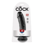 Black Pipedream King Cock Dildo, 8 Inch Pleasure Toy