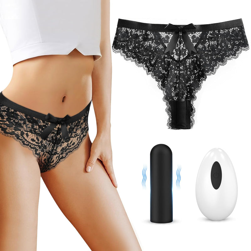 Sex Toys Remote Control Vibrator Bullet Panties - Mini Vibrators Wearable Panty Vibe With 10 Vibrating Modes And Adjustable Sizes- Secret Adult Toy Clitoral Stimulator For Women Couples & Games