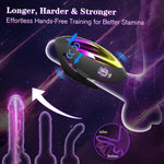 Tapping & Vibrating Male Masturbator with 9 Vibration and 9 Tapping Modes
