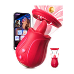 Vibrator Sex Toys Rose Toy - Ai App Adult Toys For Women With 7 Sucking & 10 Tongue 360° Licking & Vibrating, Rose Sex Toy Vibrators For Clit Nipple Anal, Removable Cup Female Couples Sex Toy