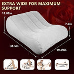 Adjustable Sex Position Pillow with Bondage Straps – Supportive Cushion for Couples