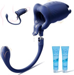 Male Masturbator with Detachable Butt Plug, Vibrating Adult Sex Toy