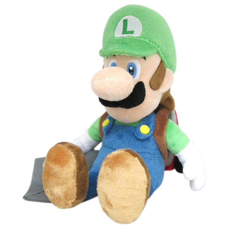 Little Buddy 1353 Super Mario Series Luigi's Mansion 10" Luigi with Ghost V