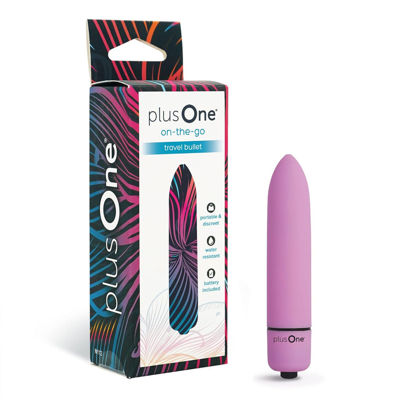 Travel Vibrating Bullet, Mini Body Massager, Lavender