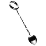 Heavy Duty Stainless Steel Cock Ring and Anal Plug Set for Couples