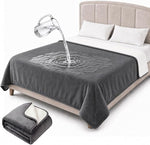 Waterproof Intimacy Blanket for Couples, Absorbent 3-Layer Bed Protection Cover