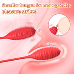 Rose Sex Toy for Women, 2-in-1 Clitoral Vibrator with 10 Modes