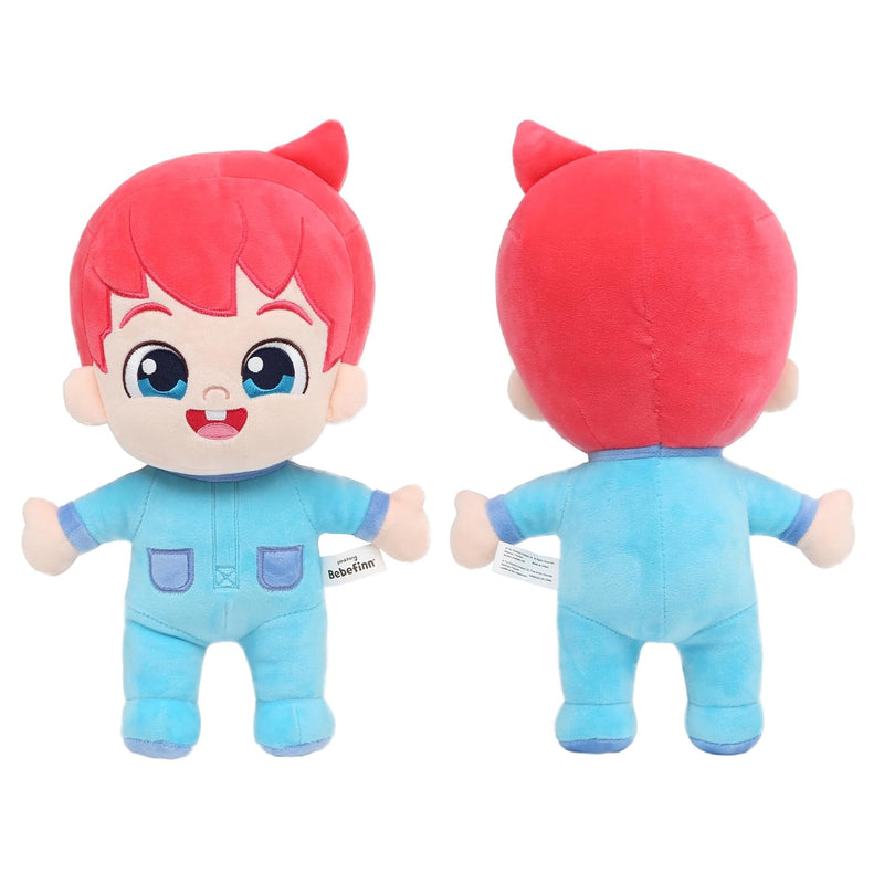 Pinkfong Official Bebefinn Plush Toy: 12-Inch Interactive Stuffed Doll - Id