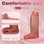 Realistic Penis Sleeve Cock Sleeve - 5.7" Pennis Extender Cock Ring Male Sex Toys Penis Extender Enlarger Penis Ring Mens Male Sex Toy For Men - Realistic Dildo Adult Toys Couples Sex Toys For Men