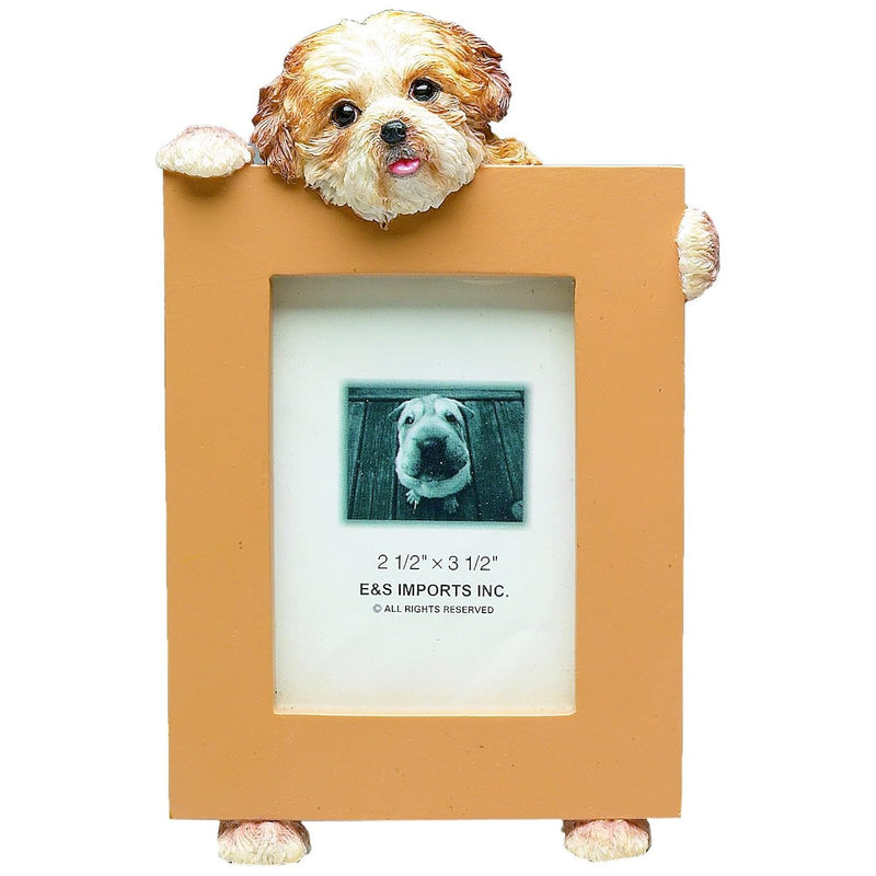 Shih Tzu Puppycut Tan Dog - 2 1/2'' X 3 1/2'' Photo/Picture Frame