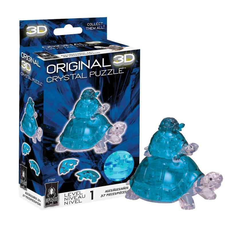 Turtles Standard Original 3D Crystal Puzzle From , 3 Dimensional Crystal Pu