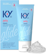 Jelly Water-Based Lube – Non-Greasy, pH Friendly, Toy & Condom Safe, 4 OZ