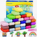 30 Colors Air Dry Clay Modeling Compound for Kids and Beginners